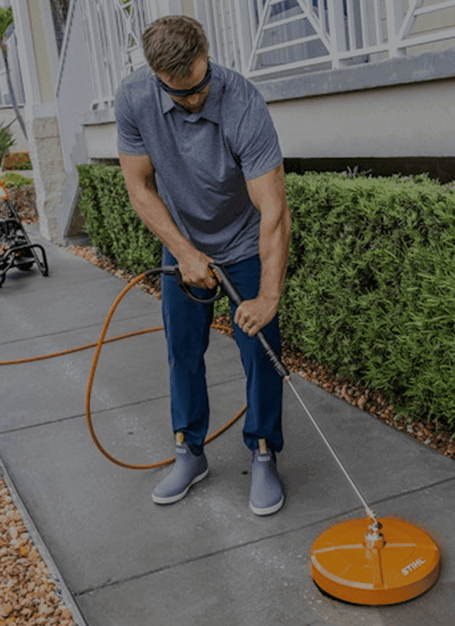Pressure washing hero