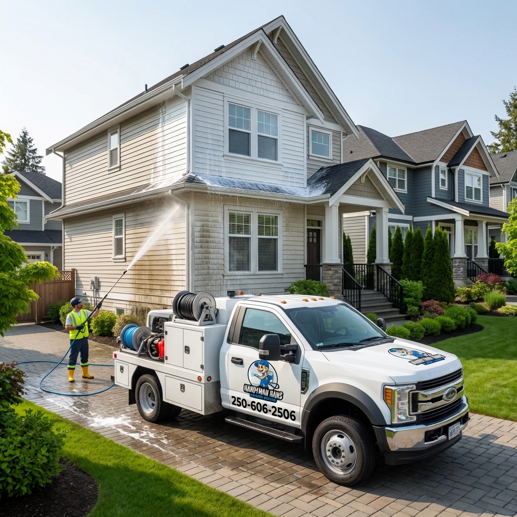 House Washing in Port Moody: Soft Wash vs Pressure Wash (What Homeowners Should Know)