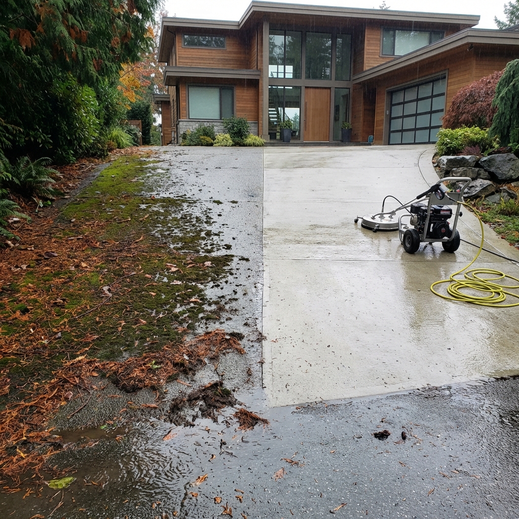 When to Clean Your Driveway in Metro Vancouver: Seasonal Timing That Saves Money