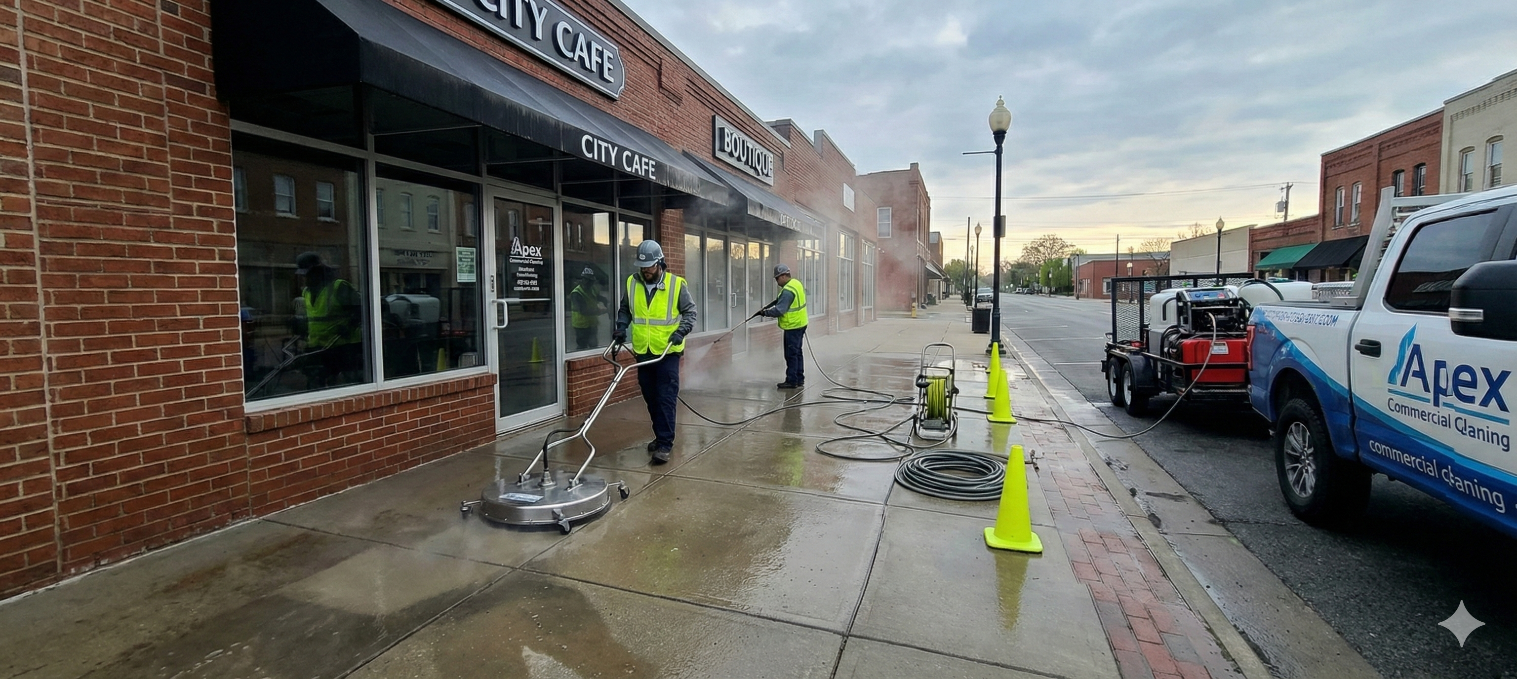 Professional Commercial Pressure Washing Service