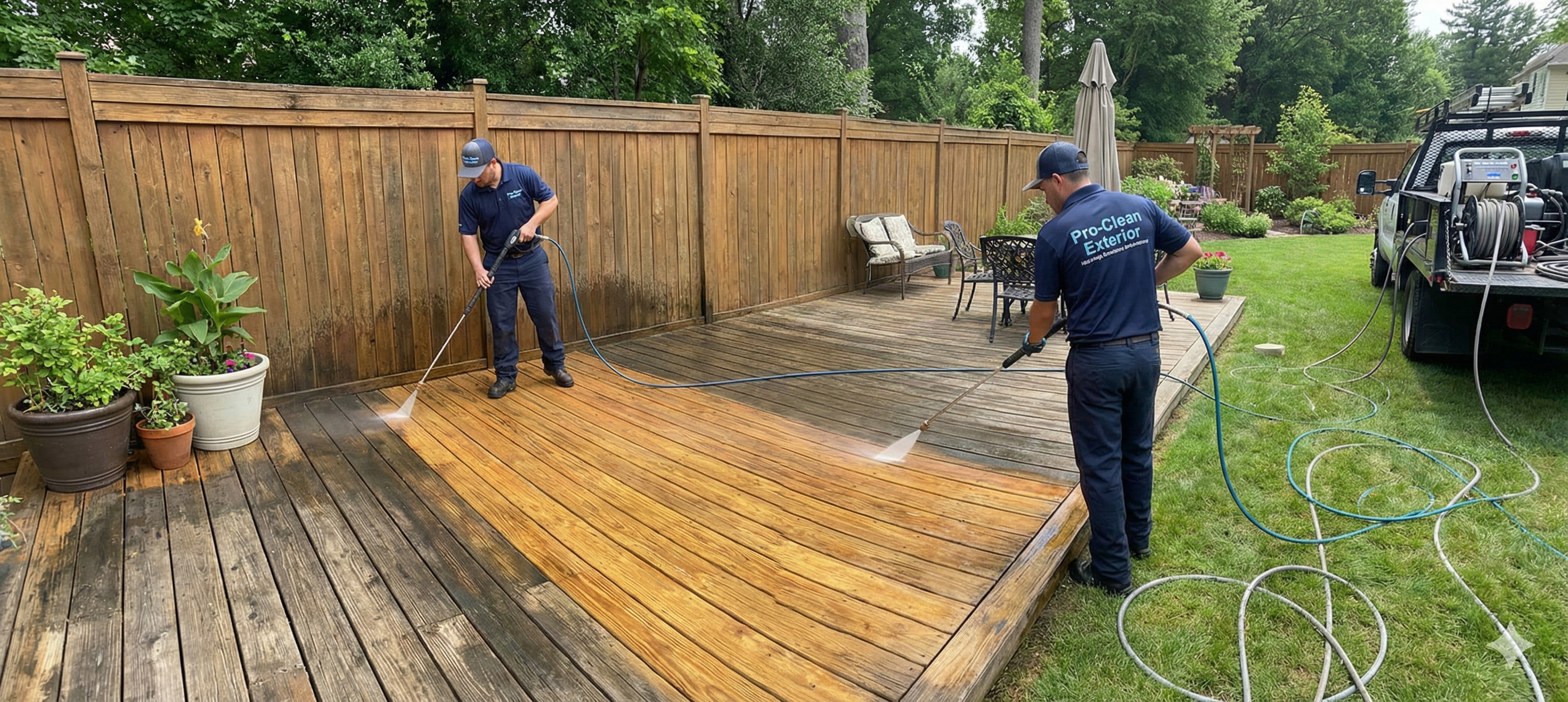 Professional Deck and Fence Cleaning Service