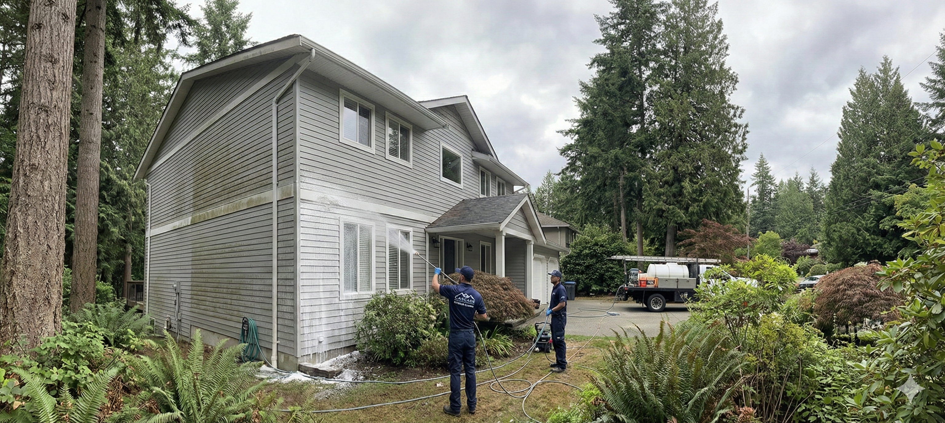 Professional House Soft Washing Service